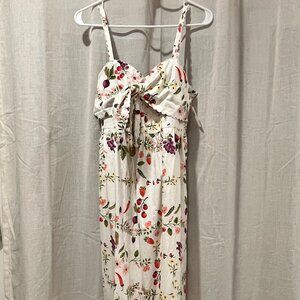 Old Navy Maternity Knot-Front Fit & Flare Dress